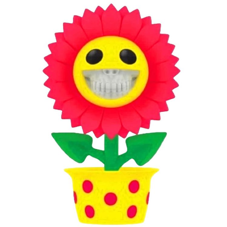 Growing Grin Sunflower : Ron English [191] by Ron English