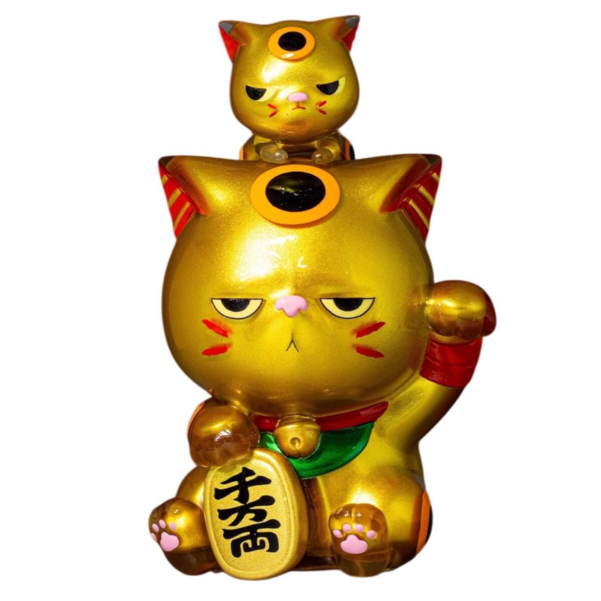 Grumpy Maneki - Gold (Chase)