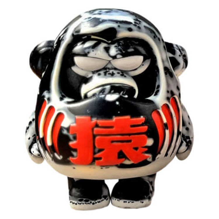 Grunky Daruma White Black by Labmonkeys (Lee Aller)