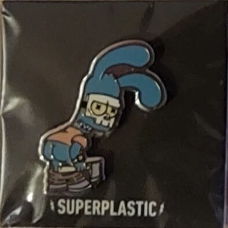 Guggimon Pin (Blue) by Superplastic