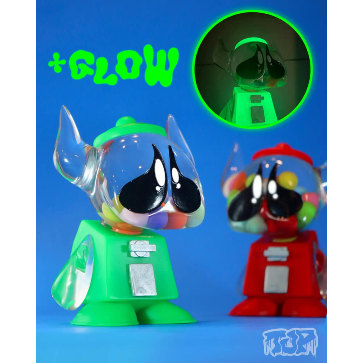 Gumball Cartoons Green GID