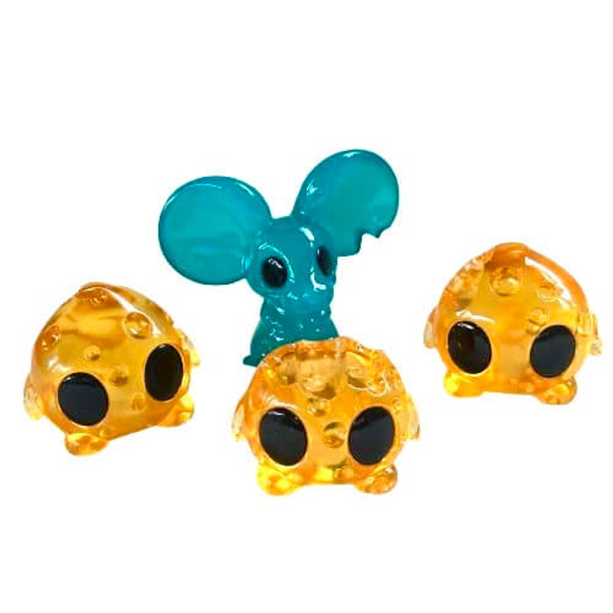 Gummy Cheese and Squeak 