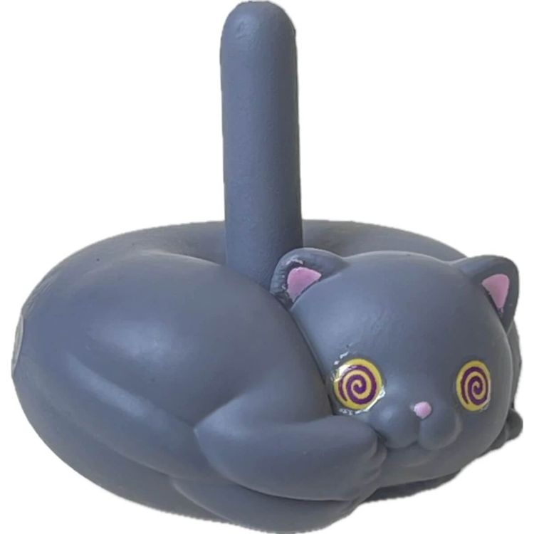 Guru Guru Grey Cat by Yell World