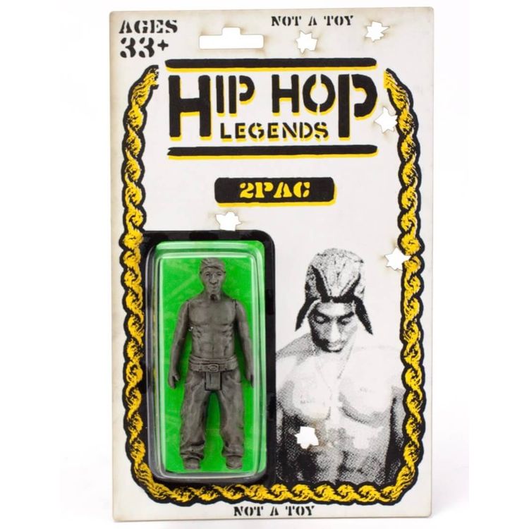HIP HOP LEGENDS – 2PAC (GREY)  by RYCA