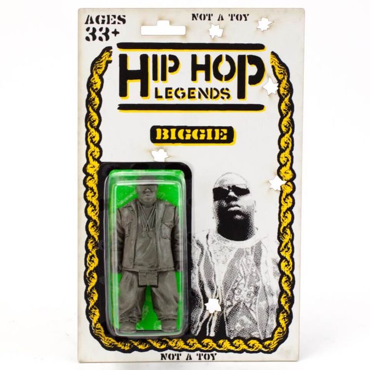 HIP HOP LEGENDS – BIGGIE (GREY) by RYCA