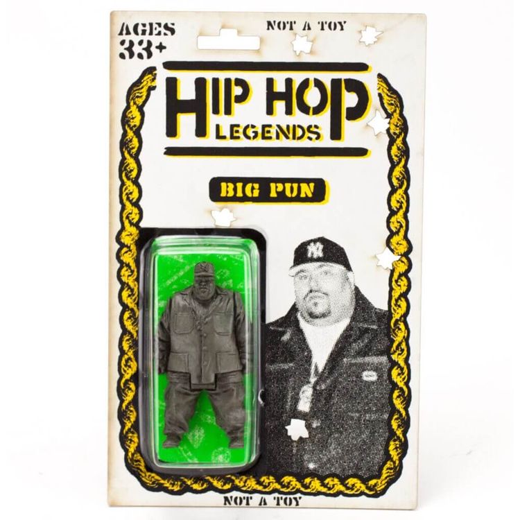 HIP HOP LEGENDS – BIG PUN (GREY) by RYCA