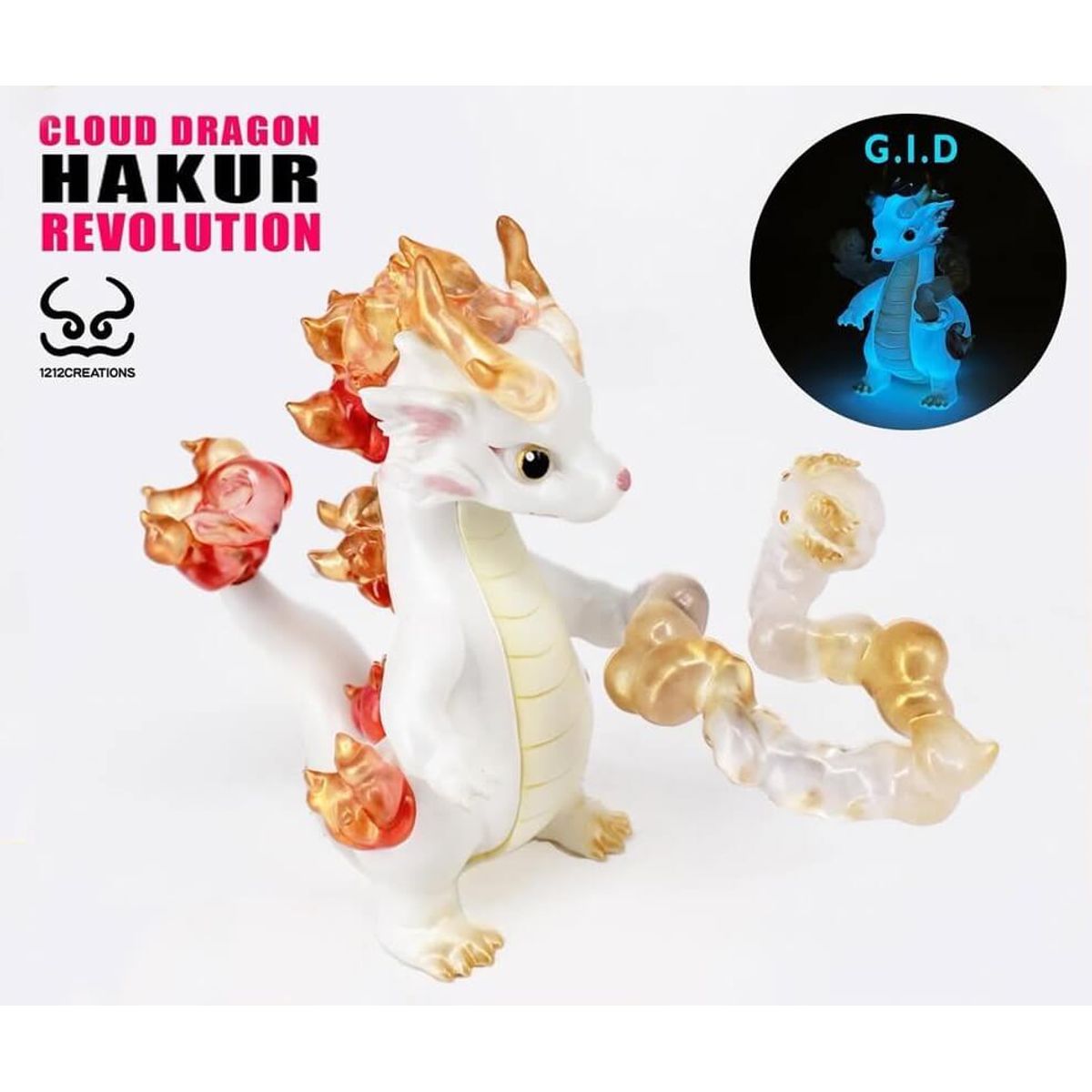 Hakur Gold Cloud Flame GID