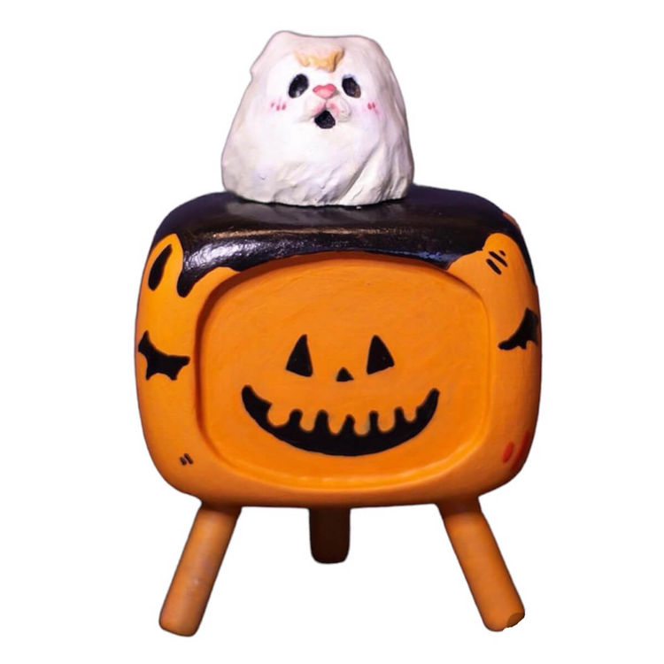 Halloween TV &  Little Ghost Chu by Unicorn Mani
