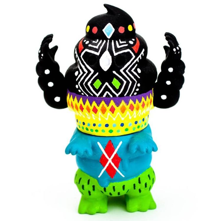 Hand painted Softman 1-off (Argyle) by Art Junkie (Shinichiro AJ Kato)