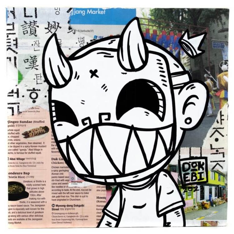 Hanguk – Giggles by Chris Dokebi