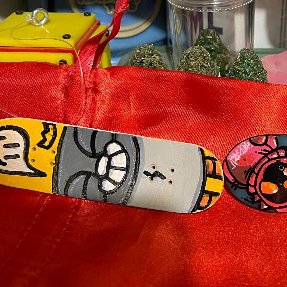 Happy i Quit tech deck