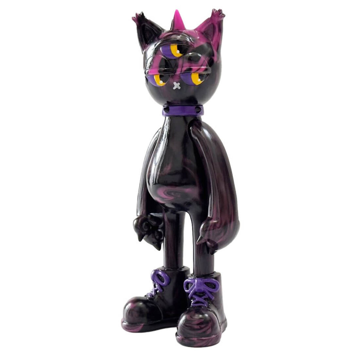 Haruhiko Marble Berry Black