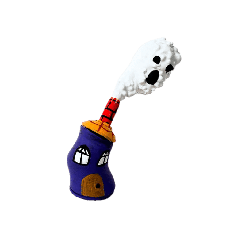 Haunted House Can by Inktuce