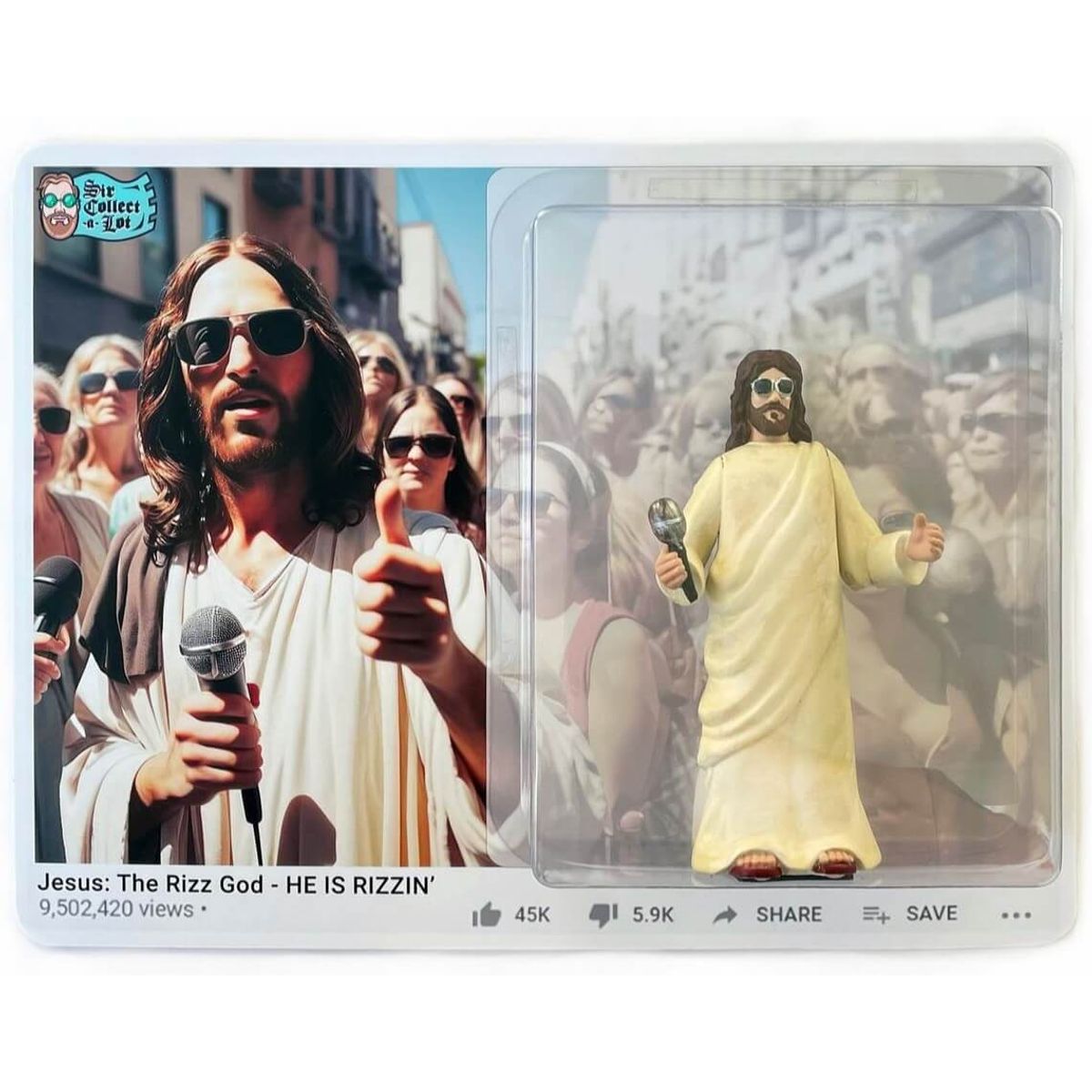 He is RIZZIN : Jesusthe Rizz God