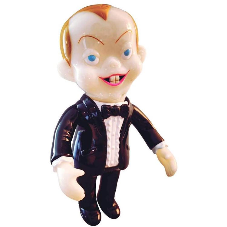 Headlock Deep Red Mad Puppet GID by Knuckle (Little Chop Design)