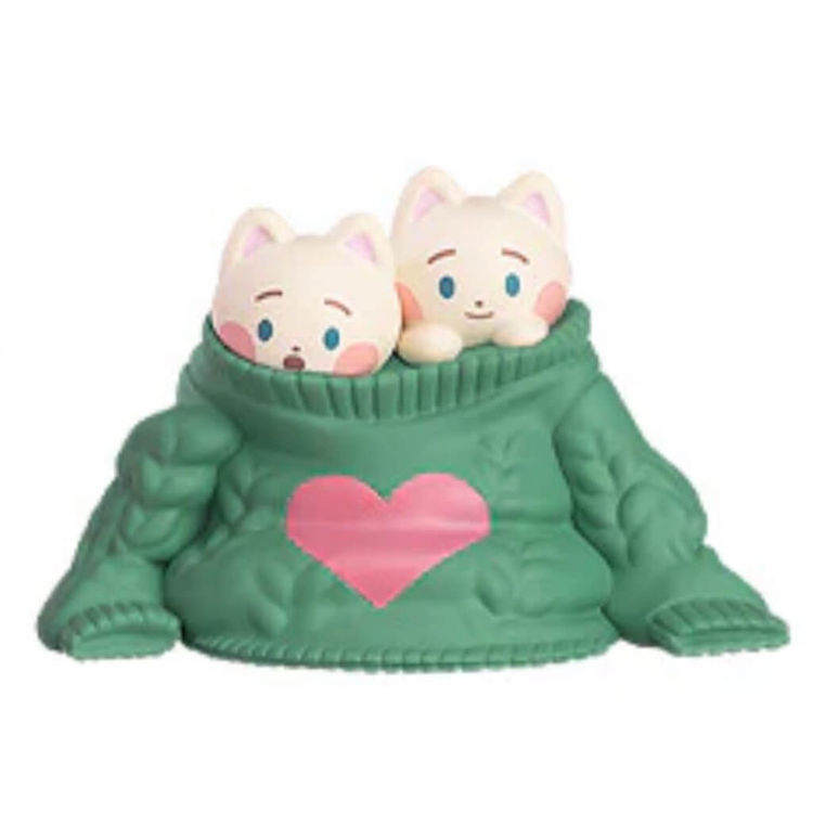 Heart Print Sweater by Dr MORICKY