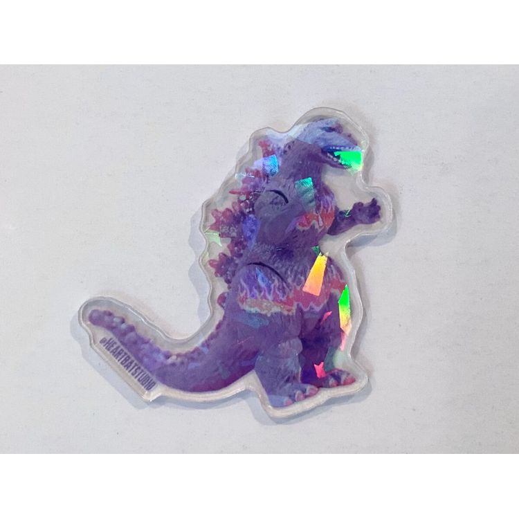 Godzilla Pin by Heartbat Studio
