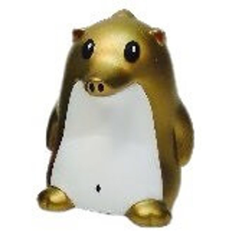 Heathrow The Hedgehog 3" - Gold by Frank Kozik