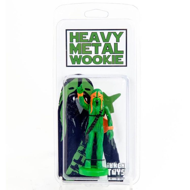 Heavy Metal Wookie – Green by iBreakToys (Lisa Rae Hansen)
