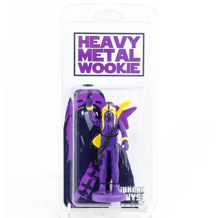Heavy Metal Wookie – Purple by iBreakToys (Lisa Rae Hansen)