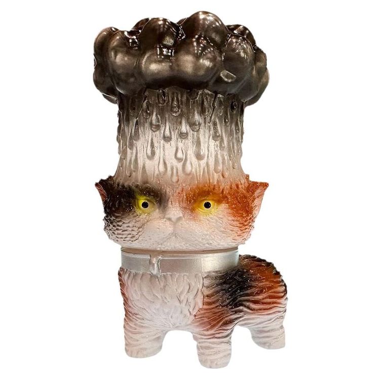 Heavy Rain Cat Custom (Black Brown) by Small Paul