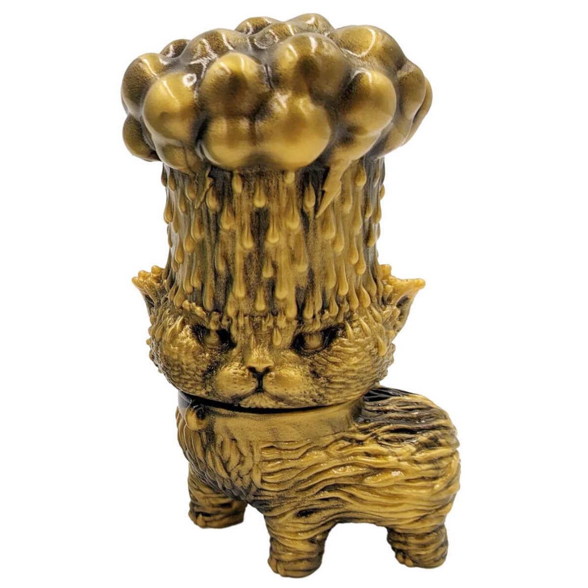 Heavy Rain Cat Marbled Gold