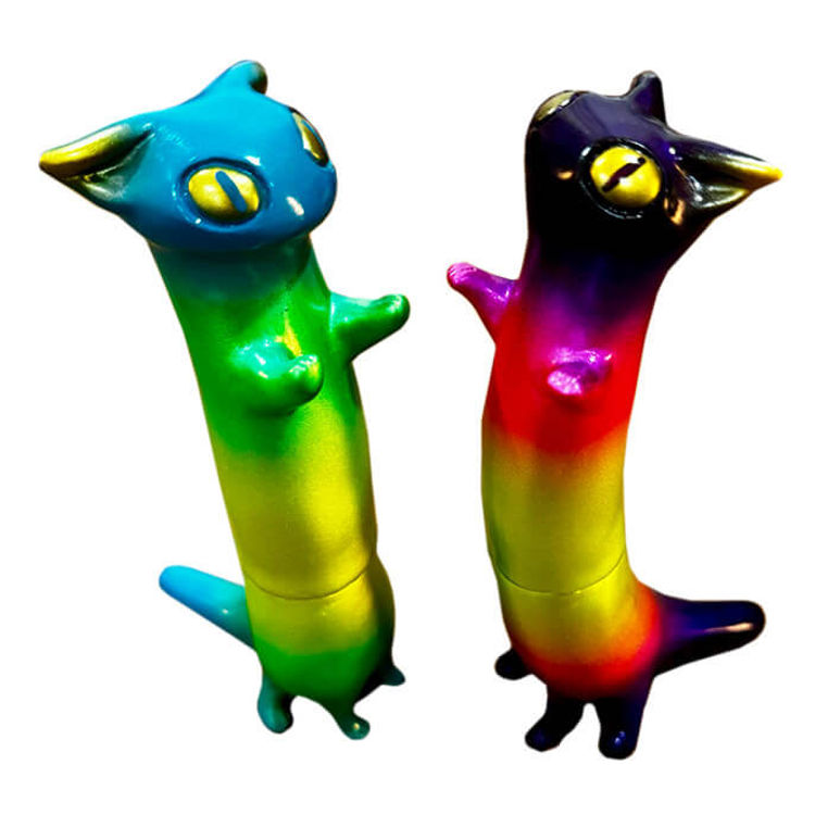 Hebineko Nyaaaga No. 21 Metallic Rainbow by Yasu Ebineko