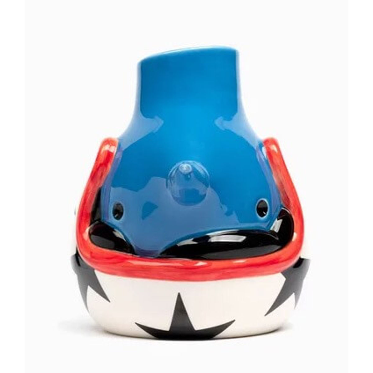 Helemt Upside Down Face Vase