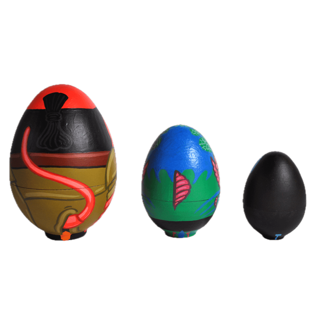 Hellboy Nesting Eggs