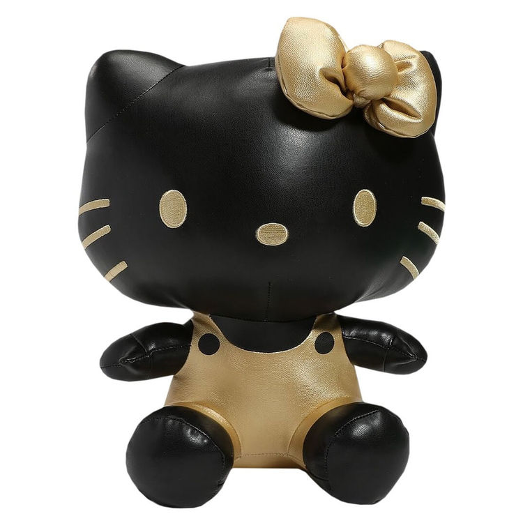 Hello Kitty Black Gold Plush by Sanrio