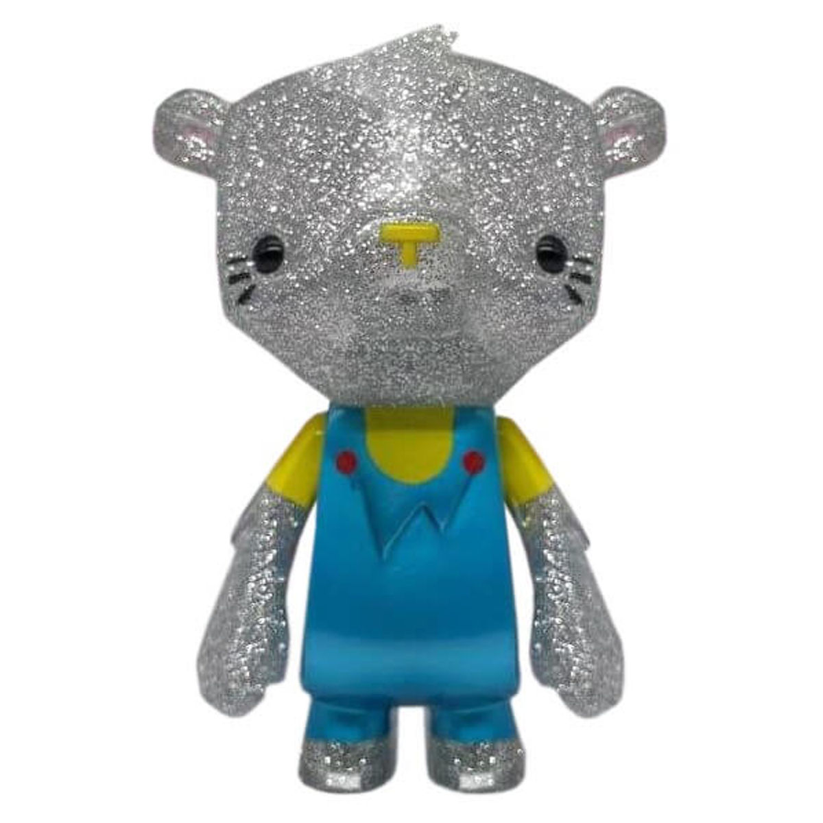 Hello Kitty Kuma Cub Silver Glitter