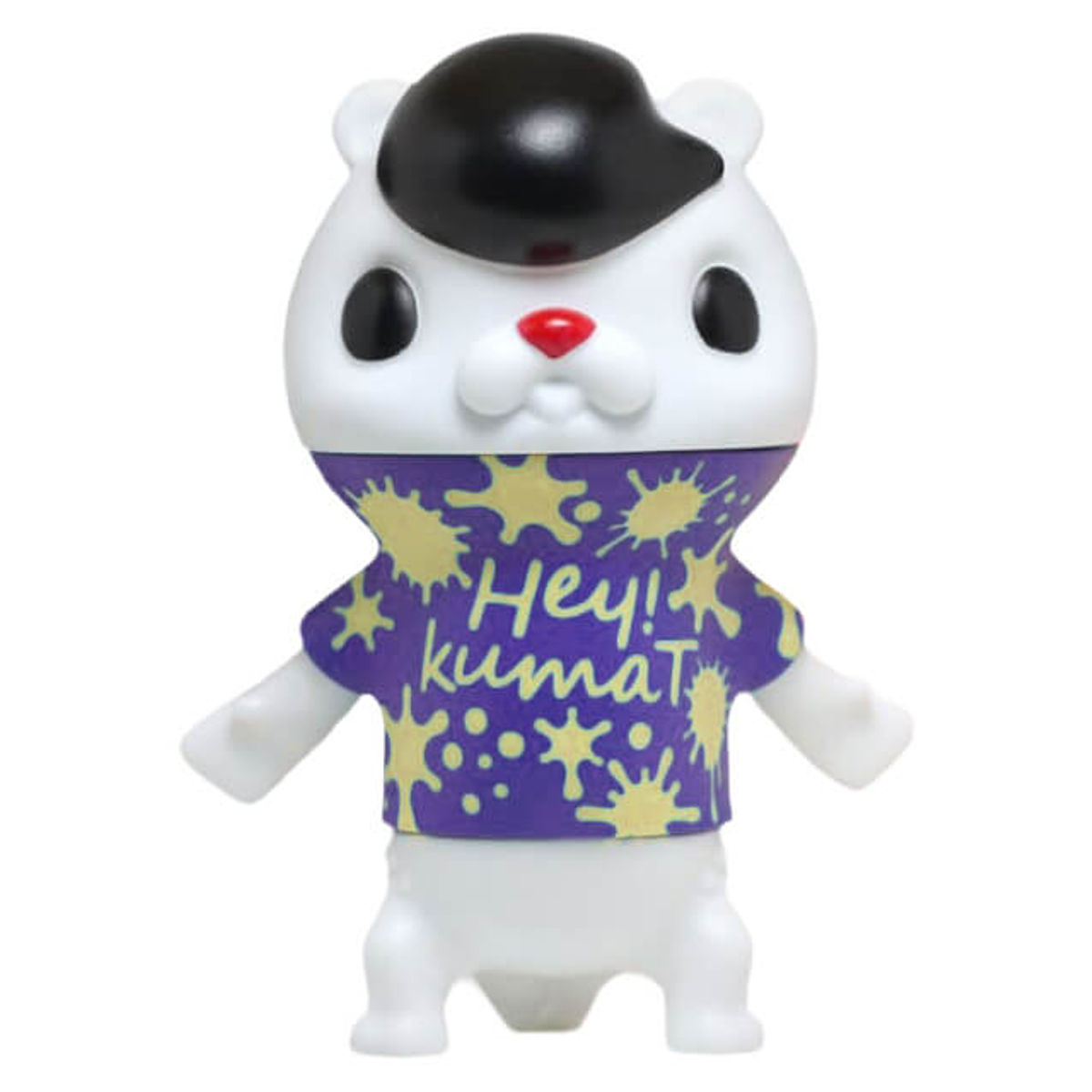 Hey KumaT Paint Splatter Purple