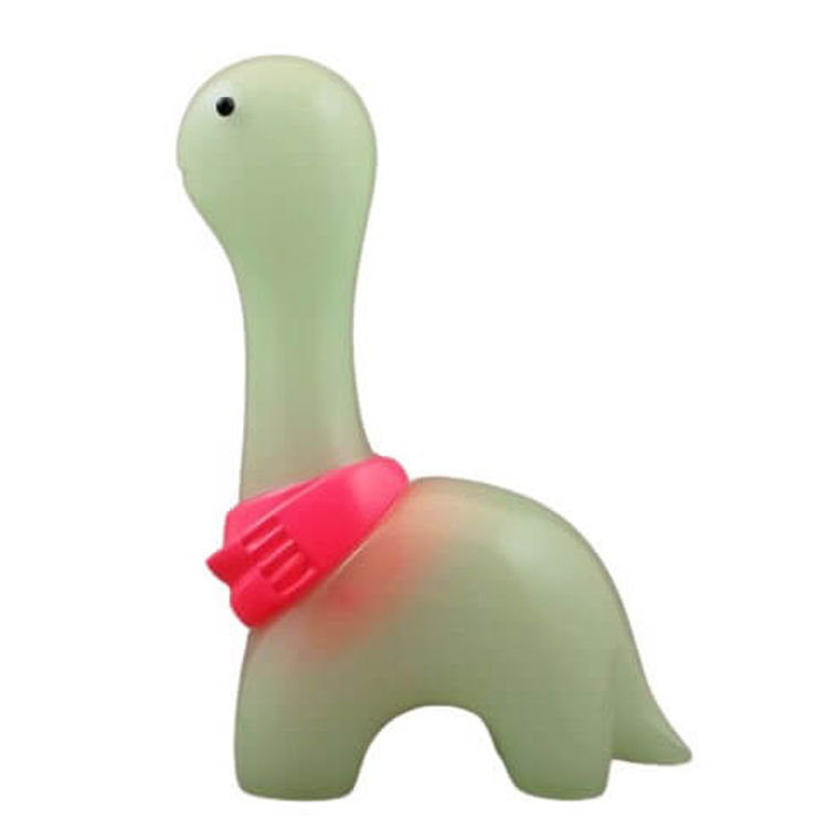 Hidamari Monster wool (jade × pink scarf) by Chima Group