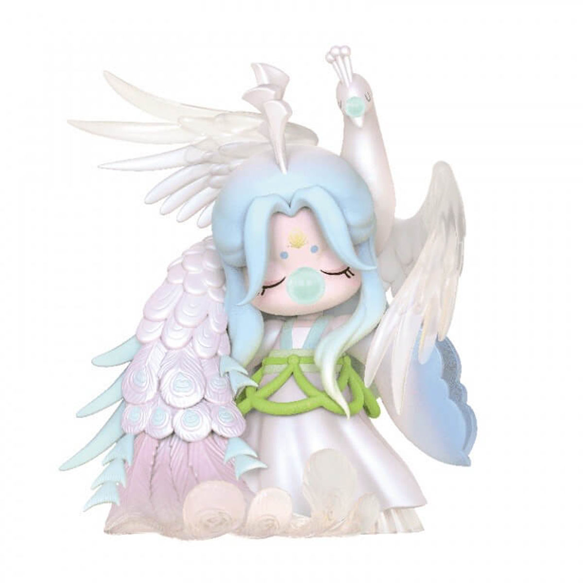 Hidden-White Peacock (白孔雀)