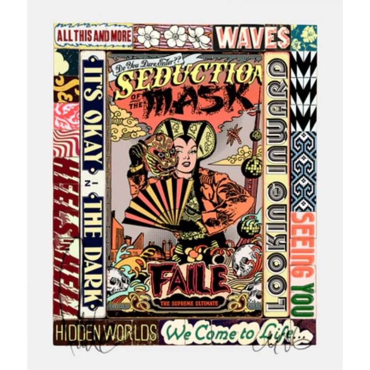 Hidden Worlds Come to Life by FAILE