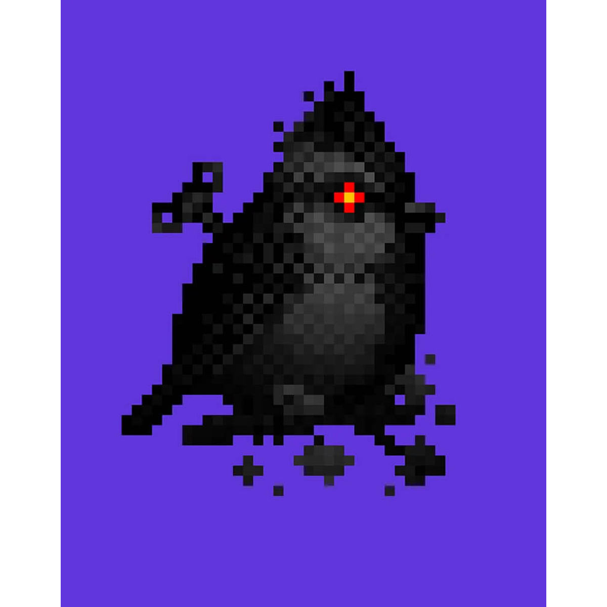 Himalayan Black-Lored Tit (Mystery 16-Bit)