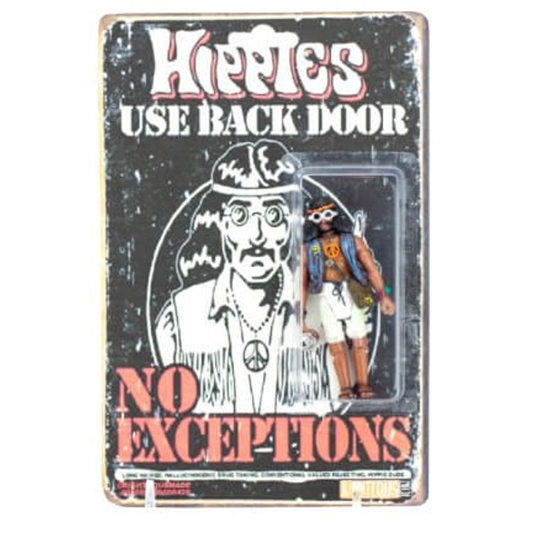Hippies use back door by Eric Nichols