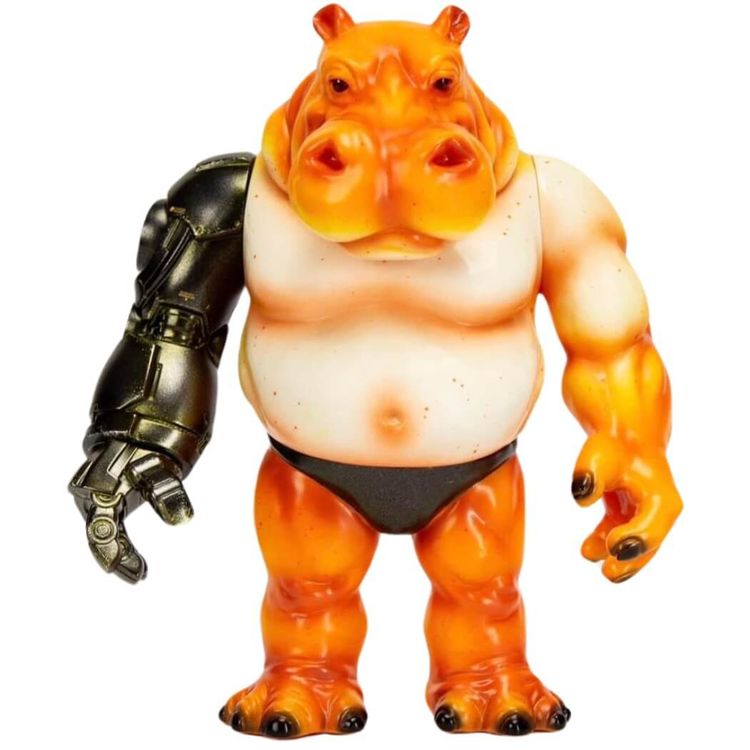 Hippo Joe - WF Summer Colorway by Momoco Studios