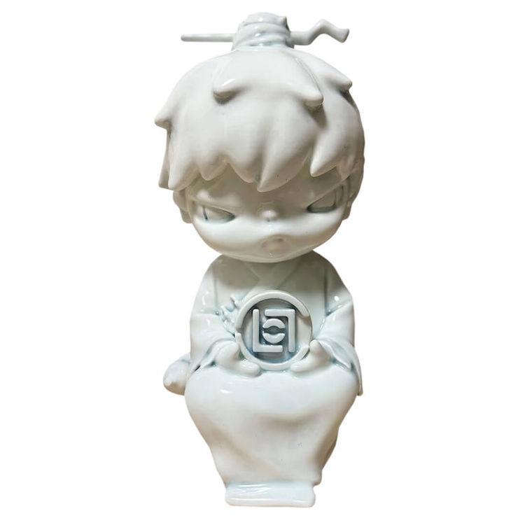 Hirono CLOT Yin-Yang Ceramic Incense Burner Celadon by Lang Studio