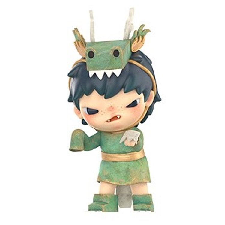 Hirono Prankster Loong Green Variant by Lang Studio
