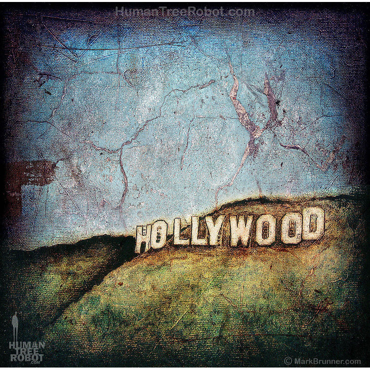 Hollywood Sign by HumanTreeRobot