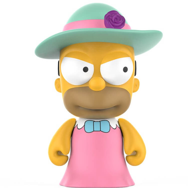 Homer in Dress by Matt Groening