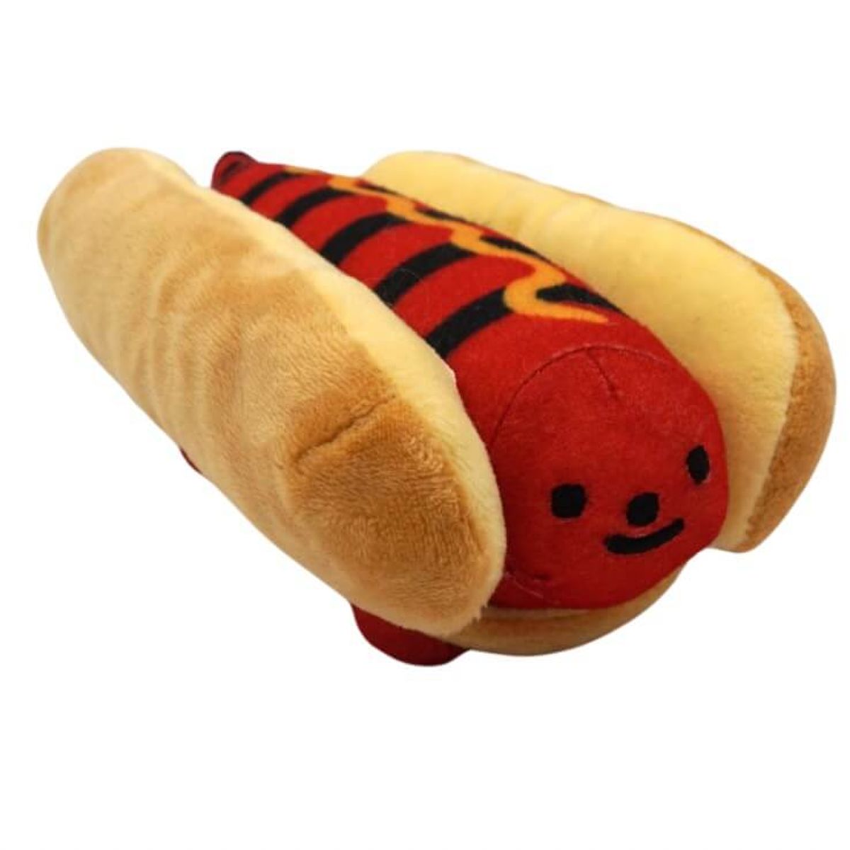 Hot Dog Puff Tiger Plush