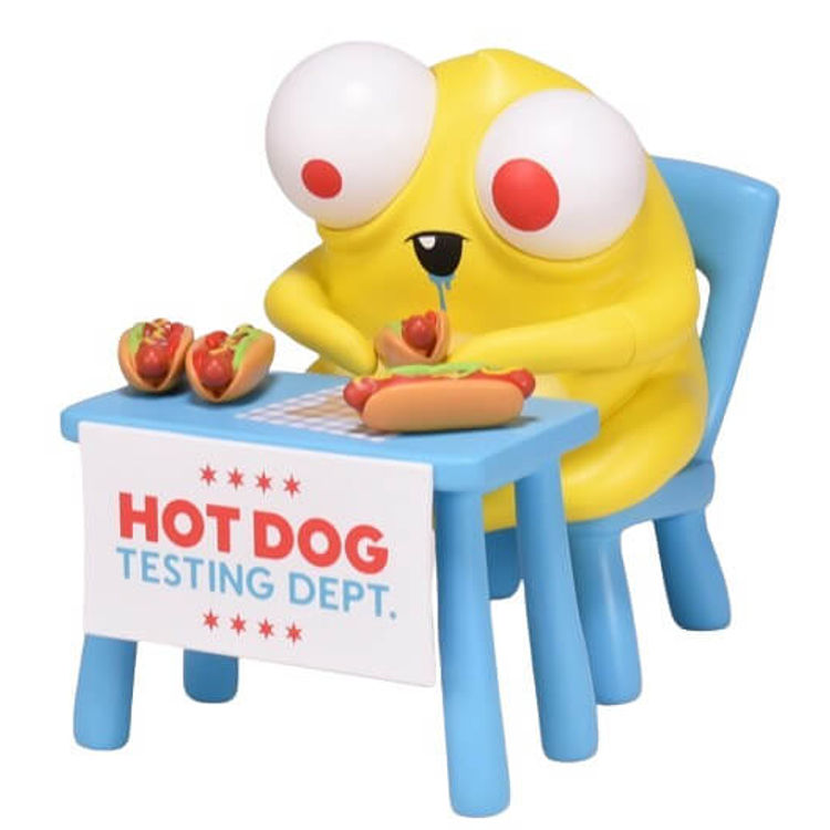 Hot Dog : Testing Dept by Andrew Bell