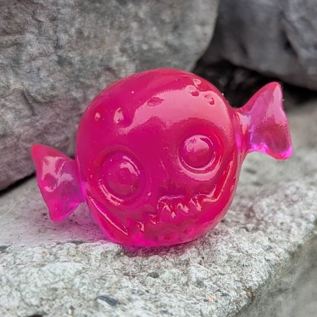 Hot Pink Glazed Rotty Candy 