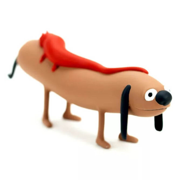 Hotdog Dog And Mustard The Catchup Cat by Kyle Kirwan