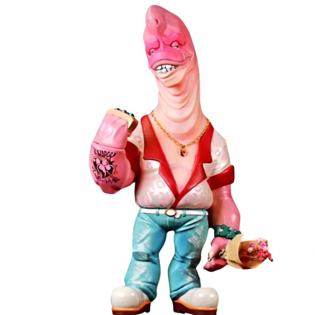 House Barkley Bartender Brachiosaurus Valentine's Day Version