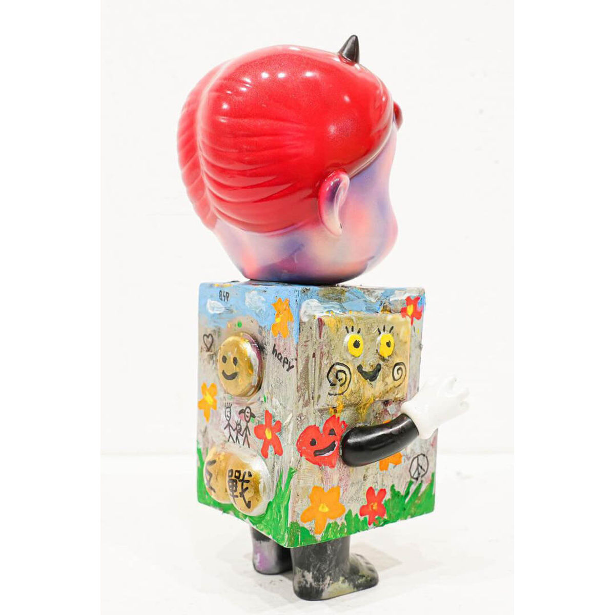 House Boy Children's Secret Base in the Scorched Earth After the War