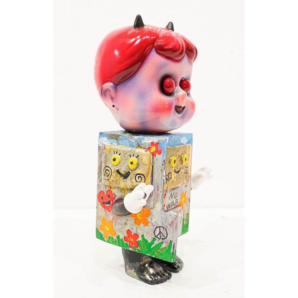 House Boy Children's Secret Base in the Scorched Earth After the War