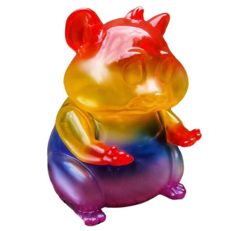 Hungry Hamster - Rainbow Variant by Freddy Lim